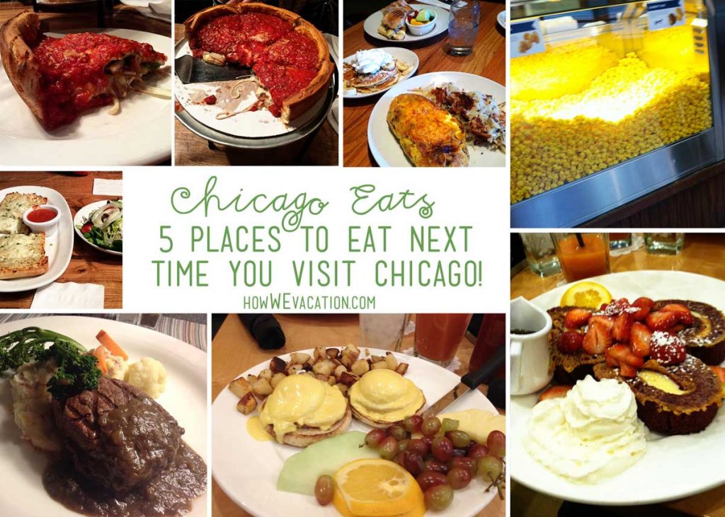 Chicago Eats- 5 Places to try next time you go! - How We Vacation
