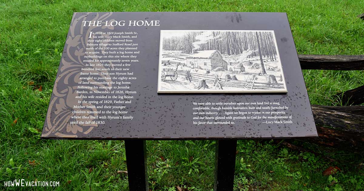 Log Home LDS History Site