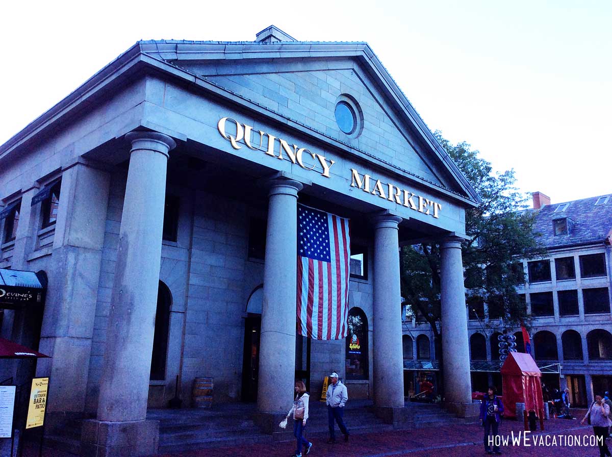 quincy market in boston
